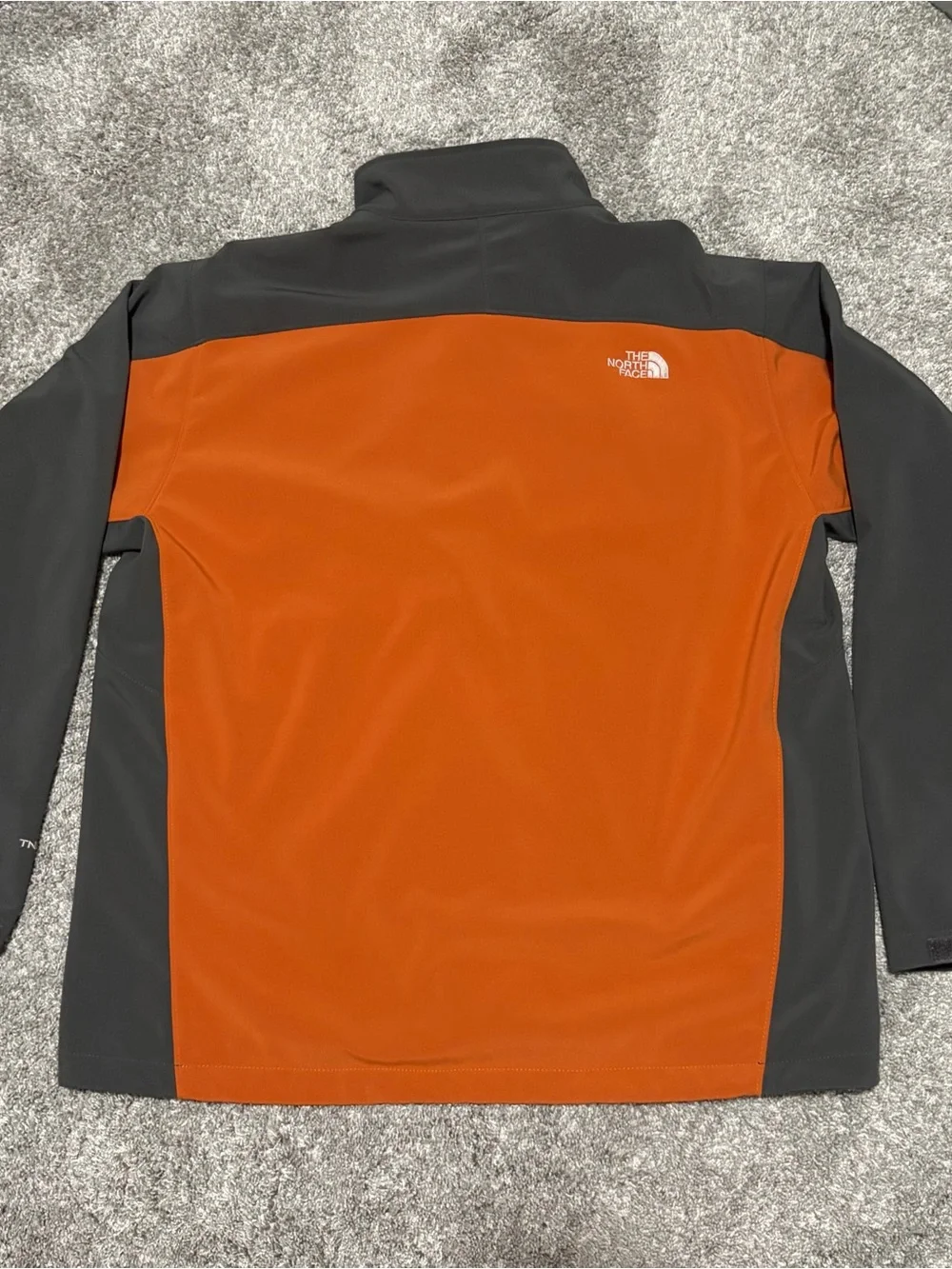 The Northface apex men’s size xxl jacket orange & gray